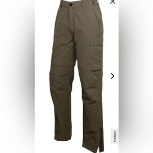 World Wide Sportsman Ultimate Angler Convertible Pants for Men Army Green